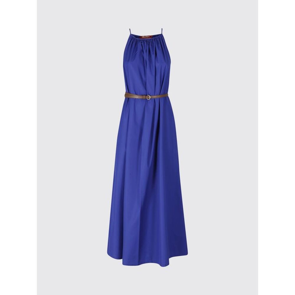 Max Mara Studio Dress Woman Blue
